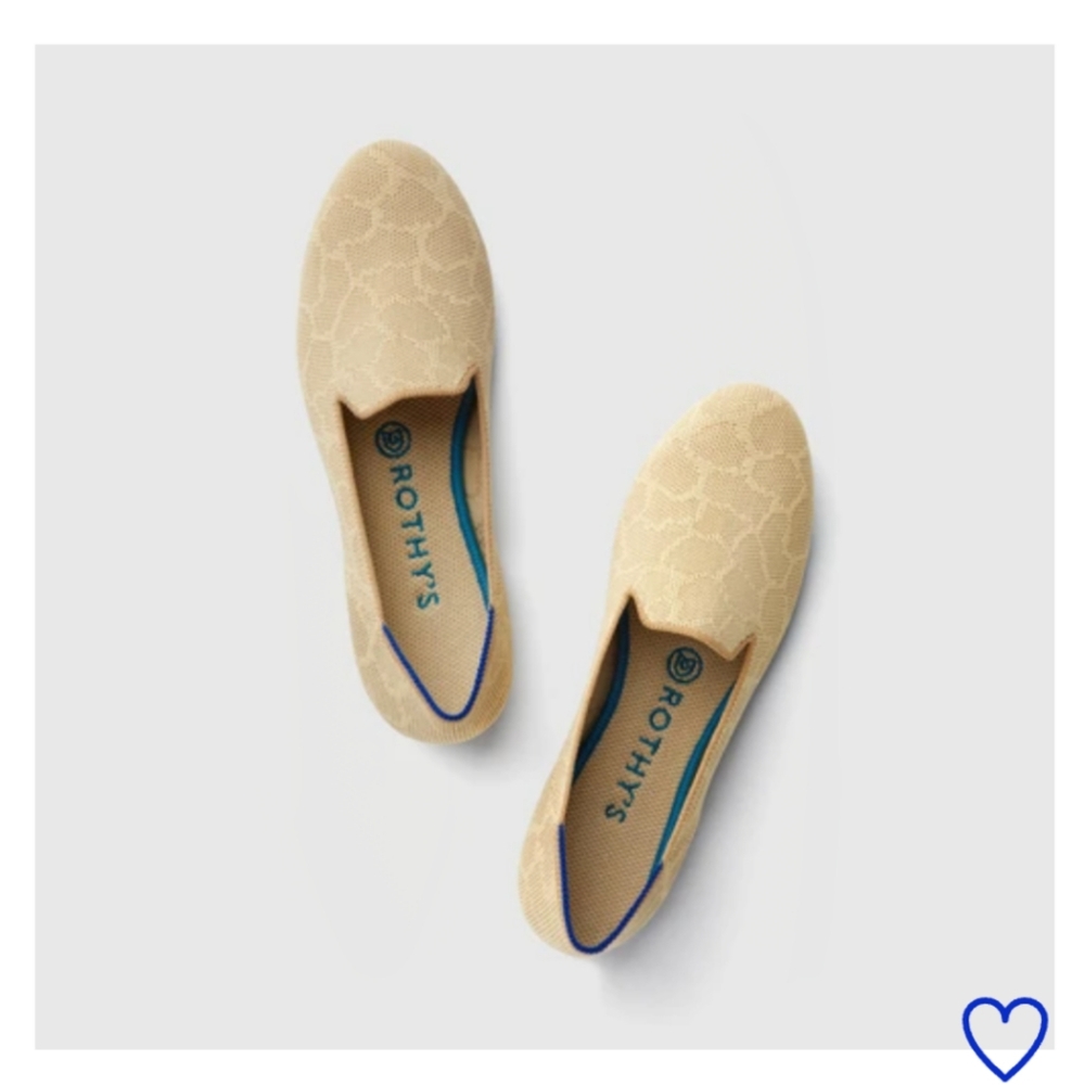 BNIB Rothy's Sahara Gold loafers 8.5 *retired*